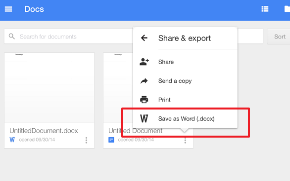docx google document convert format ipad docs word versa vice tap open step ok